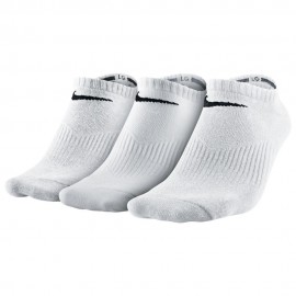 Chaussettes Lightweight Nike No-Show X3 Paires - Blanches