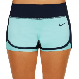 Short Nike court été 2015 turquoise - bleu marine
