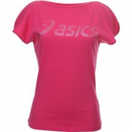 T-shirt à manches courtes Asics - Rose