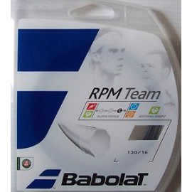 Cordage Babolat RPM Team 1,30 - Black - set 12 Mètres