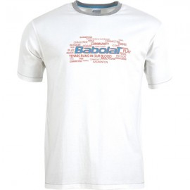T-shirt Babolat Training Blanc 2016