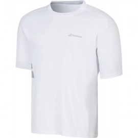 Babolat T-shirt  Flag Core - Blanc