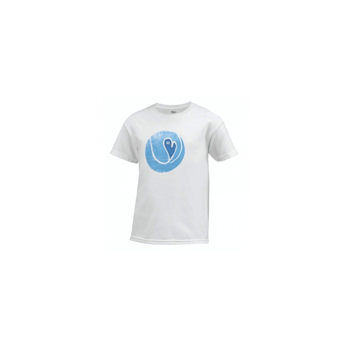 T-shirt Wilson Heart Tennis Ball - Blanc